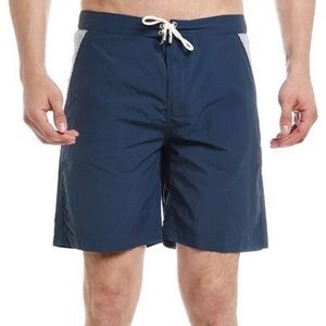 Solid and Striped men’s swimming suit